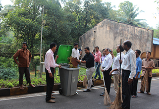 Cleaning Powai Campus