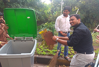 Cleaning Powai Campus