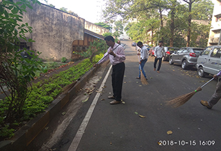 Cleaning Powai Campus