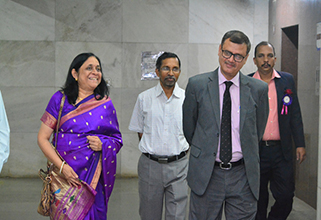 Visit by Shri Rajiv Kumar