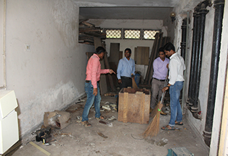 Cleaning Powai Campus