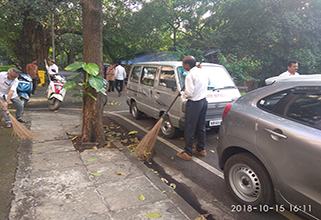 Cleaning Powai Campus