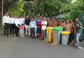 Cleaning Powai Campus